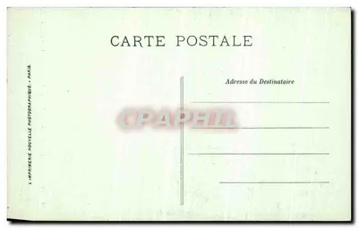 Arras - O Hotel de Ville - Sala do Conselho - A Lareira — Verso