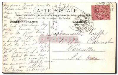 Arras — Vista panorâmica da Grand'Place — Editor desconhecido, n° 119 — Verso