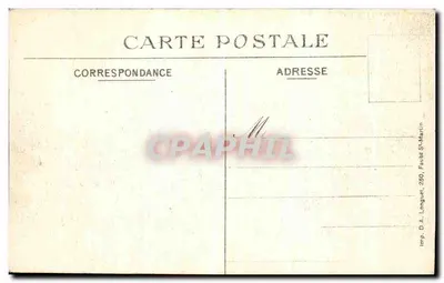 Arras — Ruínas da Farmácia da Estação após 1914 — Editor D.A. Longuel, 250, Faub. St-Martin — Verso