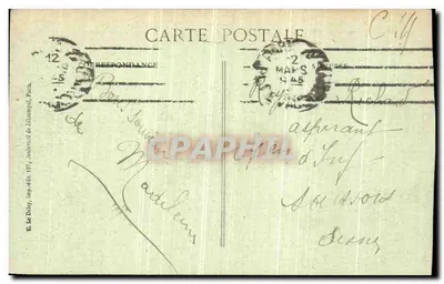 अर्रास — ग्रांड प्लेस क्रमांक 15, 17, 19 और 21 — 14 सितंबर 1915 और 28 जनवरी 1916 के बमबारी — ई. ले डोले, सेबास्तोपोल, पेरिस के प्रकाशक — पीछे
