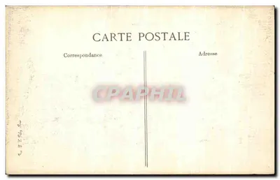 Arras — Het oude bisdom na de brand van 5 en 6 juli 1915 — E.-R. — Achterkant