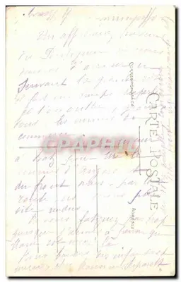 Le Pouliguen (Loire-Inf.) — Rochos da Ponta de Penchâteau — Coleção F. Chapeau, Nantes - 2º milênio — Verso