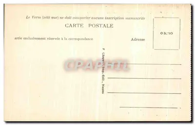 Le Pouliguen (Loire-Inf.) — Küste von Penchâteau, Le Chaos — F. Charpentier, Nantes — Rückseite