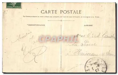 Le Pouldiguen (L.I.) — Rochers da Grande Côte — Cl. Fodére — Verso