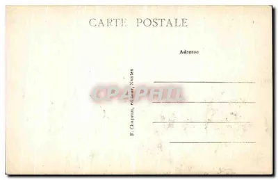 로아르-인프 주 Le Pouliguen — 교회 — E. Clapeau, 낸트 — 뒷면