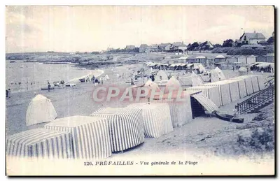 Préfailles - Vista geral da Praia - J. Noëls, editor, n° 126