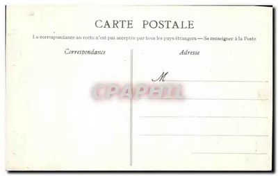 Przepiękna skała na wybrzeżu Quirouard — Préfailles, Nozais, Nantes — wydawca: Nozais, Nantes — Rewers