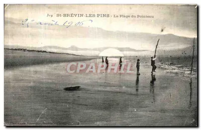 St-BRÉVIN-LES-PINS - Plaża Pointeau — Phototypie Vasselier, Nantes, n° 319