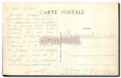 Saint-Brévin-l'Océan (Loire-Inf.) — Felsen und Strand am Pointeau — E. Chapeau, n° 6 — Rückseite