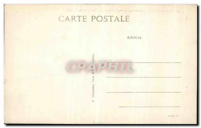 Saint-Nazaire (Loire-Inf) — Kleine strand en kust bij Villès-Martin — Imp. Chapeau — Achterkant