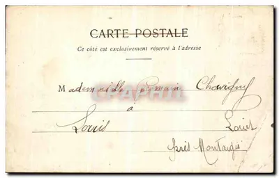 Kust van Saint-Nazaire - Lighthouse van Aiguillon — Collectie A. Thuret, Nautes — Achterkant
