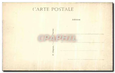 Saint-Nazaire (Loire-Inf.) — Rochas e Praia do Port Gavy — F. Chapeau, Nantes — Verso
