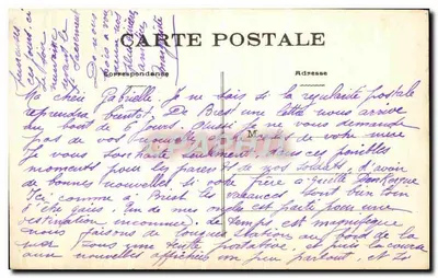St-Nazaire — Innenansicht der Kirche von St-Nazaire — Collection Morel — Rückseite