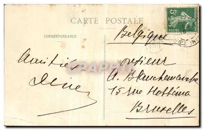 St-Nazaire - View of the Rocher du Lion — Collection Delaveau, n° 895 — Back