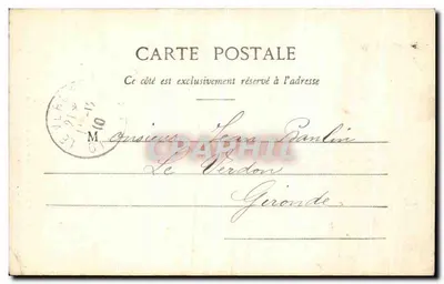 SAINT-NAZAIRE (seine Umgebung) — Belle-Fontaine — Sammlung G. I. D. de Nantes, N° 40 — Rückseite