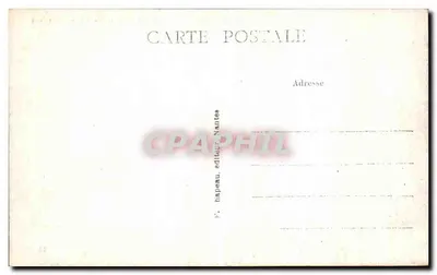 Plaża Birochière przy niskiej mierze — Pornic (Loire-Inf.) — F. Hapeau, wydawca Nantes — Rewers
