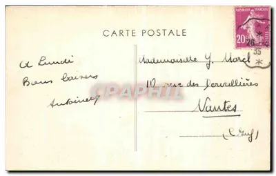 MAUVES (Loire-Inf.) — Vista da Loire acima do curso — Photocourier — Verso