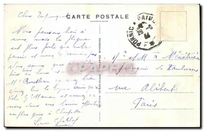 Tharon-Plage (L.-I.) — A Praia de Anjou — Editor Océan Galeries Modernes, n°15 — Verso