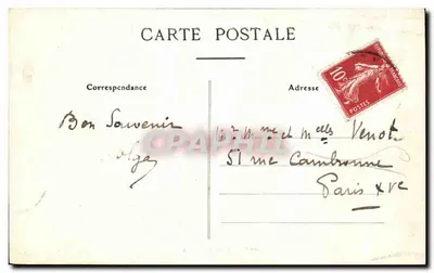 Pornic (Loire-Inf.) — Pointe de la Malouine und Eingang zum Hafen — Graphil — Rückseite