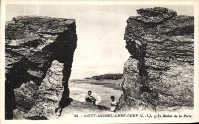 Saint-Michel-Chef-Chef (L.-I.) — O Rocher de la Porte