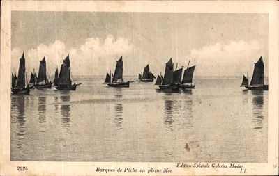 Barques de Pêche en pleine Mer — Édition Spéciale Galeries Moder — n° 2024