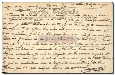 Le Cellier (L.-Inf.) — La Loira y los Coteaux de San Méen — Colección F. Chapeau, Nantea — Reverso