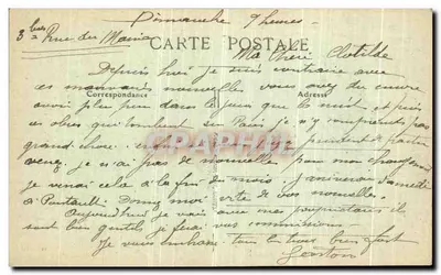 NANTES — Escalier des Cent Marches e Estátua de Santa Ana — 60e mille — Verso
