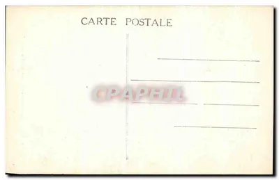 NANTES — Zamek — Szyld z herbem Francji, Wieża Jacobinów — Kolekcja F Chapeau, Nantes — Rewers