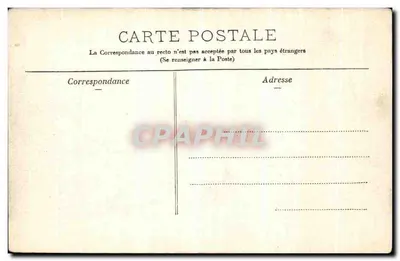 Nantes - Vista das Duzias e do Castelo — Simi-Aquarela, Coleção J. Nozais, n°46 — Verso