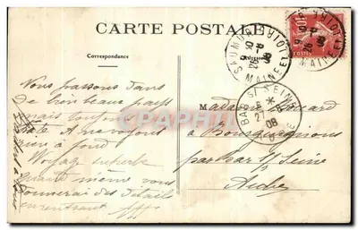 NANTES - O poço do Castelo (século XIII) — Fototipia Varsellier, Nantes, n° 820 — Verso