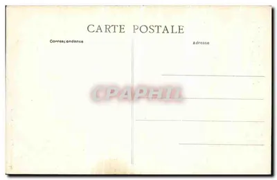 Guérande (Loire-Inf.) — Fachada da Igreja de São Aubin — Coleção F. Chapsau, Nantes — Verso