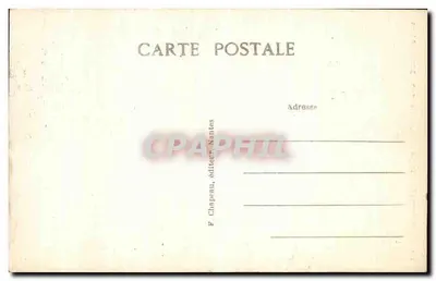 Guérande (Loire-Inf.) — Porta Renascentista, Faubourg St-Michel — F. Chapeau, Nantes, n°60 — Verso