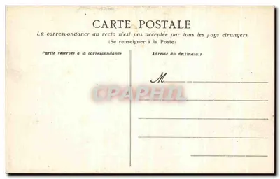 Guerande - De toren Stéban — uitgever A. L. T. n° 107 — Achterkant