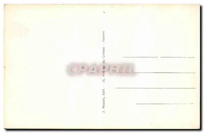 Guérande (L-Inf.) - Porta Vannetaise — porta composta de duas torres em ruínas — J. Nozais, editor — Verso