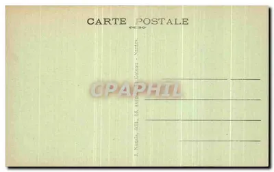 Guérande (L.-Inf.) — A Promenade dos Muros perto da Porta Saint Michel — J. Nozais, editor, 18, avenue du Cateau - Nantes — Verso