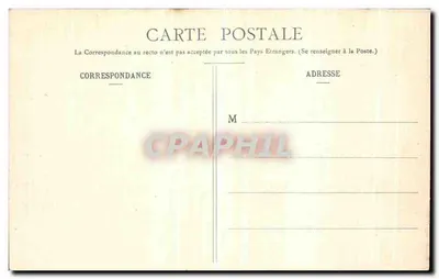 Guérande - Torre Gaudinaise (século XV) — Coleção A. Thuret, editor. Nantes — Verso