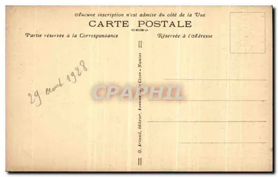 Guérande - Torre de Santa Ana y la Promenade — Reverso