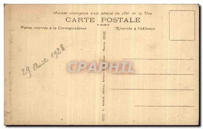 Guérande — Porta de Saitlé — editor Artaud, n°6 — Verso