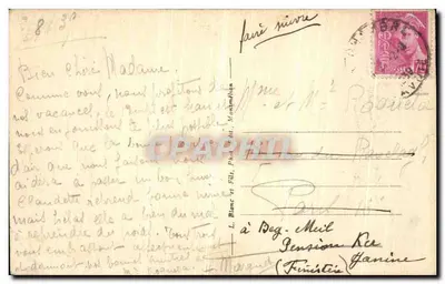 Col i Hospicjum Wielkiego Świętego Bernarda — Savoie Tourisme — n° 1824 — Rewers