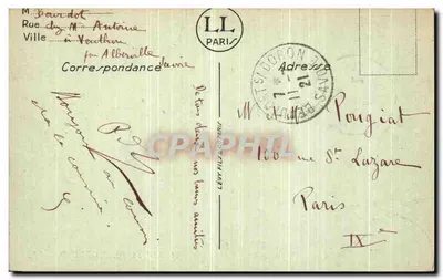 Trasa do Roselend — LL. — Lévy Frères — Rewers