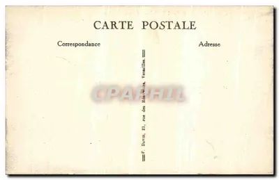 Escola Militar de SAINT-CYR — Cour de Verdun — Edit. Lecomie, Bazar Parisien — Verso