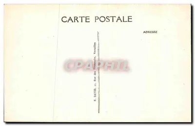 Saint-Cyr-l'École — Vista panorâmica da Cidade — Editor F. DAVID, Versailles — Verso