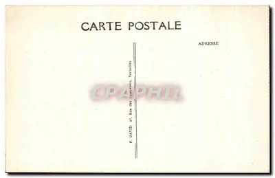 Saint-Cyr-l'École — Vista Panorâmica da Cidade e da Escola — Verso