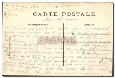 Saint-Cloud - A Caserna - Visão geral — Verso