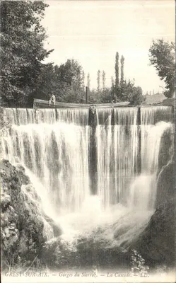Gresy-sur-Aix — Gorges do Sierro, A Cachoeira — LL.