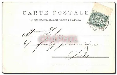 Briançon i Fort du Château — Papeterie des Alpes, Eug. Robert, Grenoble — n° 1582 — Rewers