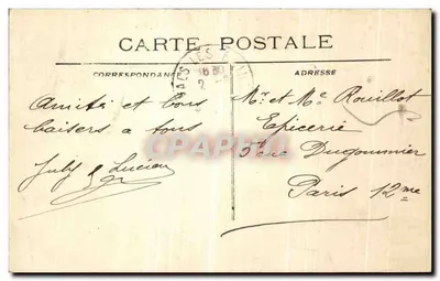 Vals-les-BAINS — Most Kasynowy — Wyd. Prévot, Avignon — Rewers