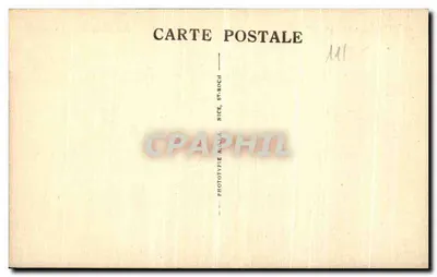 Cidade de Carcassonne — Vista da Porta d'Aude — Fototipia A. Laja, Nice — Verso