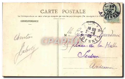 Givet — Algemene uitzicht — Charpentier-Richard, Mézières — Achterkant