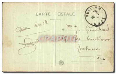 Okręgi Quillan — Wejście do Pierre-Lys — Nieznany wydawca — Rewers